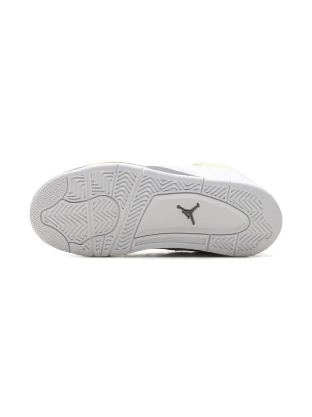 Jordan Kids Air Jordan 4 PS leren sneakers Wit