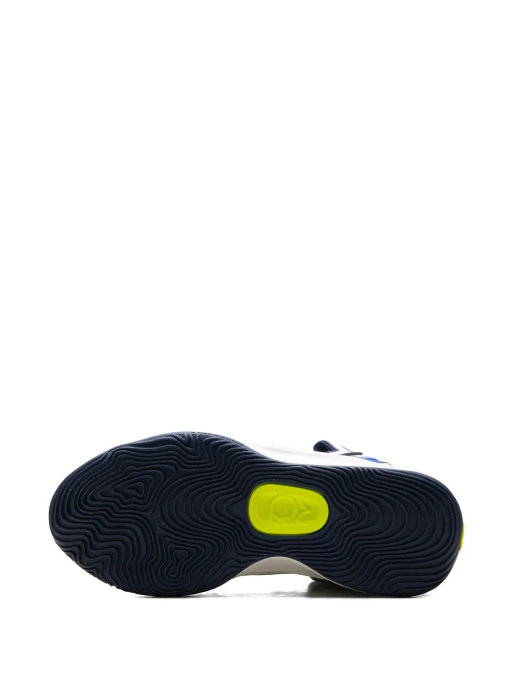 Nike KD 18 'Hyper Royal Neon Yellow Sail' sneakers Wit