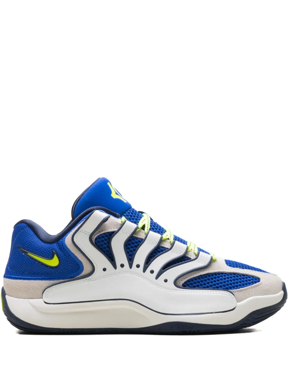 Nike KD 18 'Hyper Royal/Neon Yellow Sail' sneakers | White | Image 1