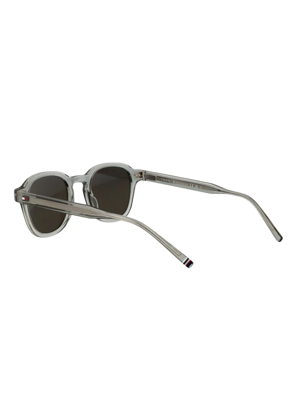 Tommy Hilfiger Zonnebril met rond montuur Grijs