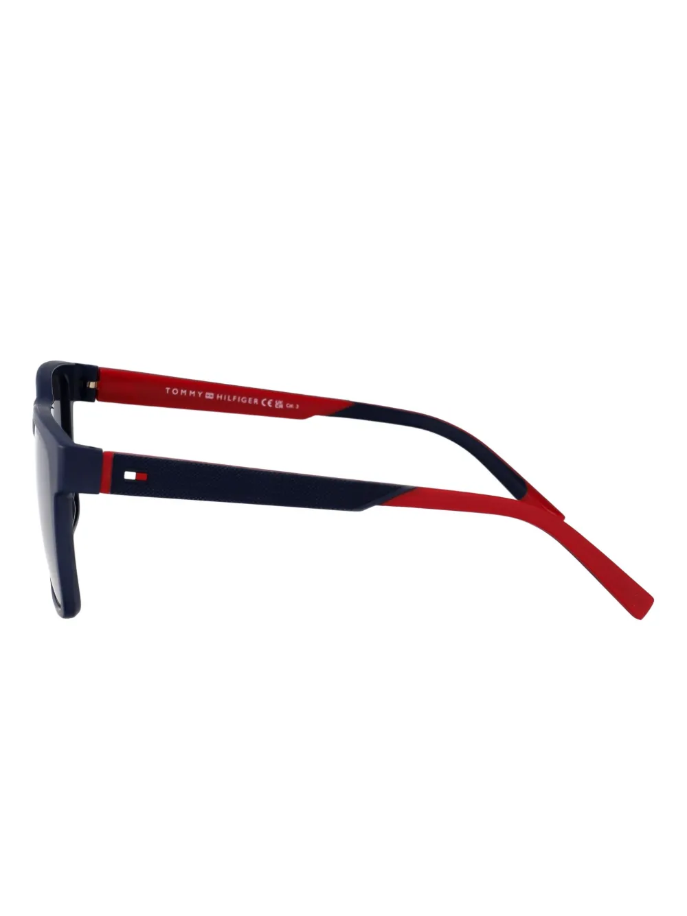 Tommy Hilfiger TH2144 zonnebril met wayfarer montuur Blauw