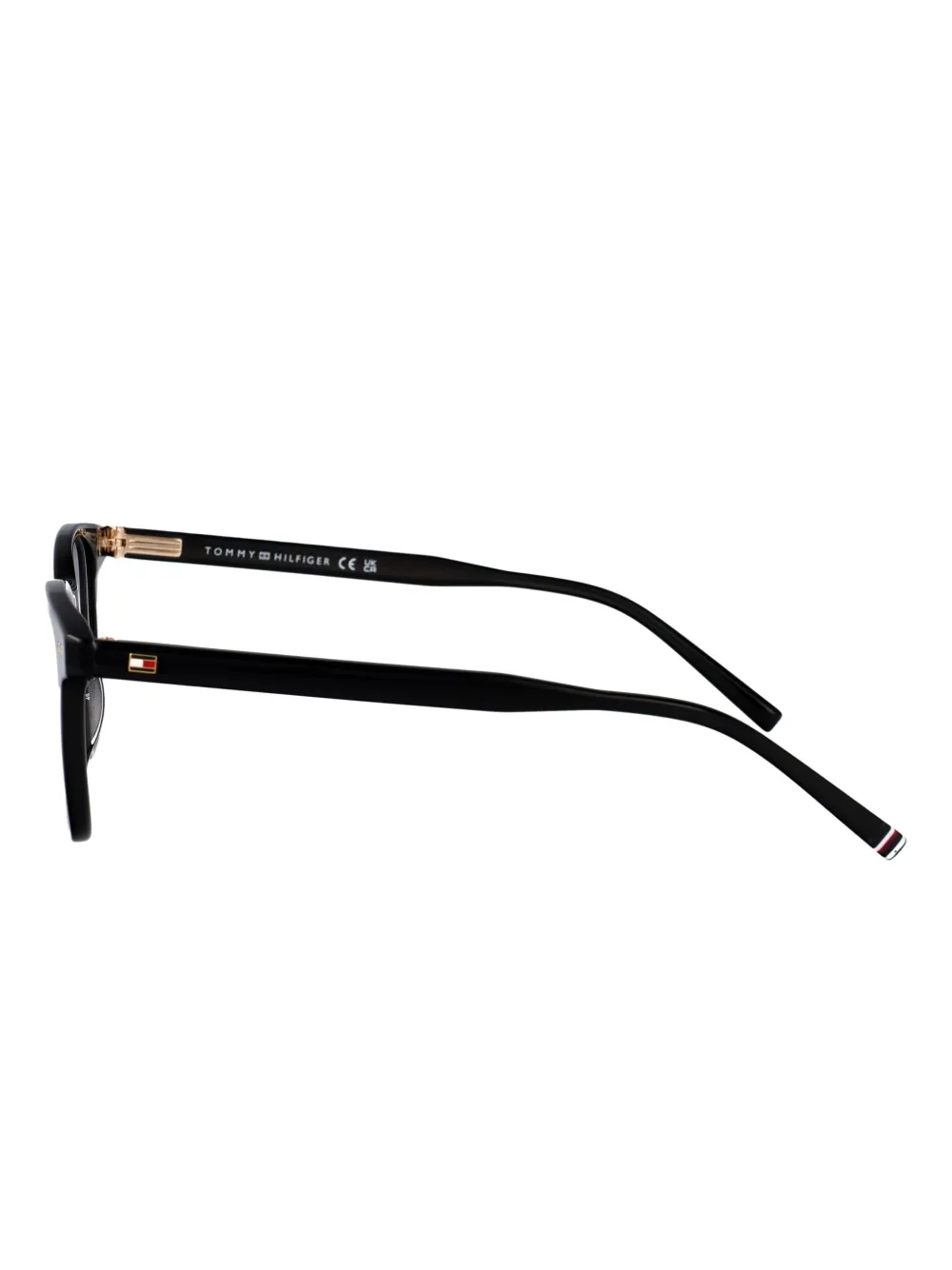 Tommy Hilfiger square-frames glasses Zwart