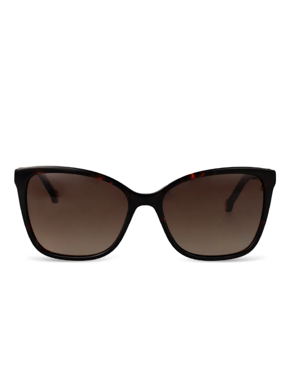 Carolina Herrera Her bril met cat-eye montuur en acetaat Bruin