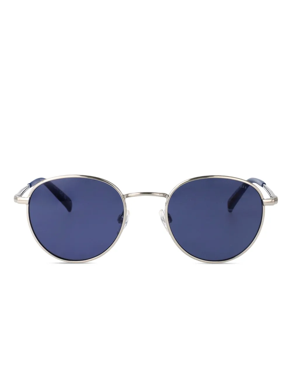Tommy Hilfiger Zonnebril met rond montuur Zilver