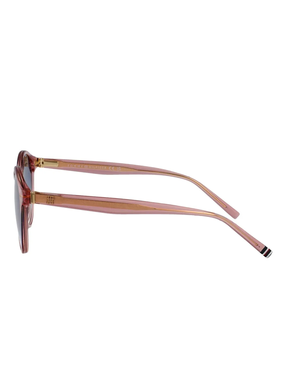 Tommy Hilfiger Zonnebril met rond montuur Roze