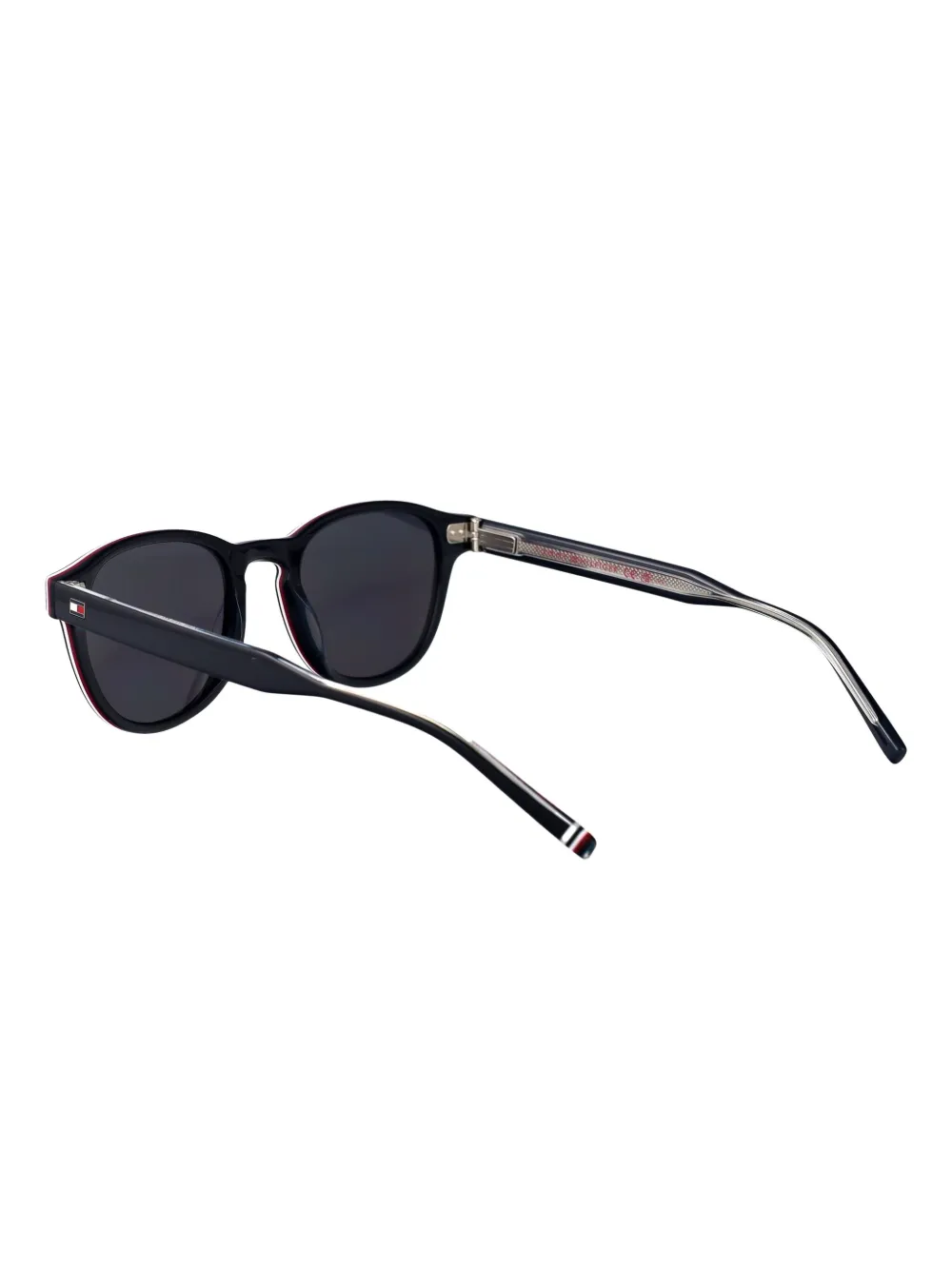 Tommy Hilfiger Zonnebril met rond montuur Blauw