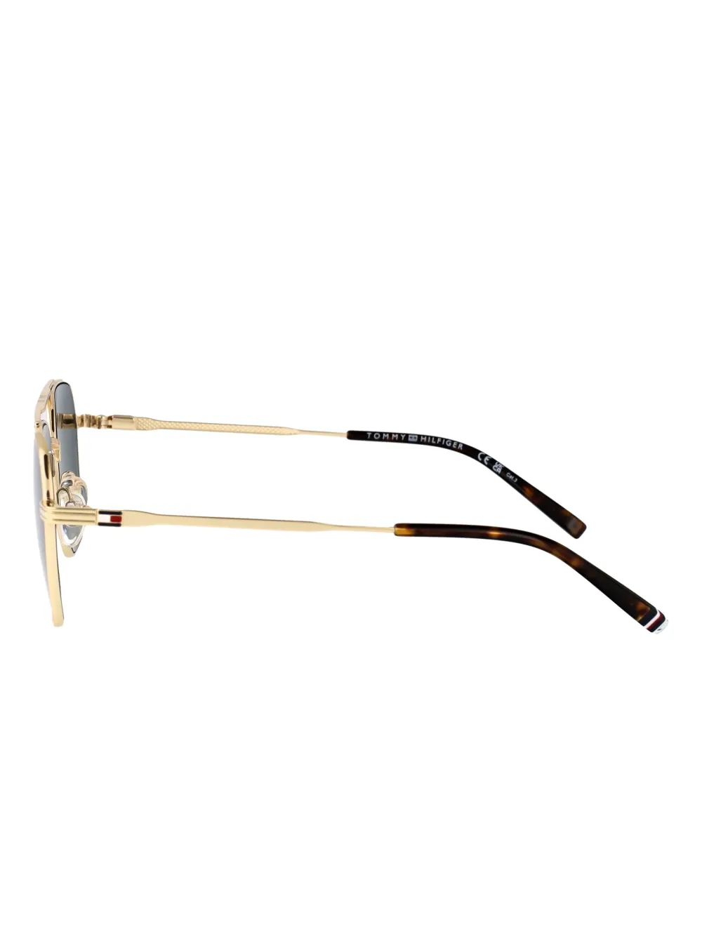 Tommy Hilfiger TH2192 S zonnebril met geometrisch montuur Goud