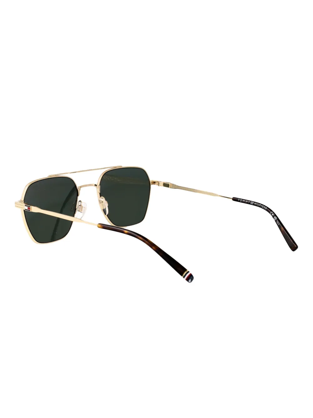 Tommy Hilfiger TH2192 S zonnebril met geometrisch montuur Goud