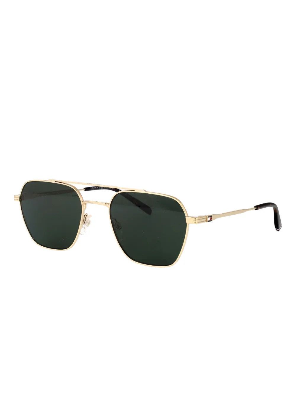 Tommy Hilfiger TH2192 S zonnebril met geometrisch montuur Goud
