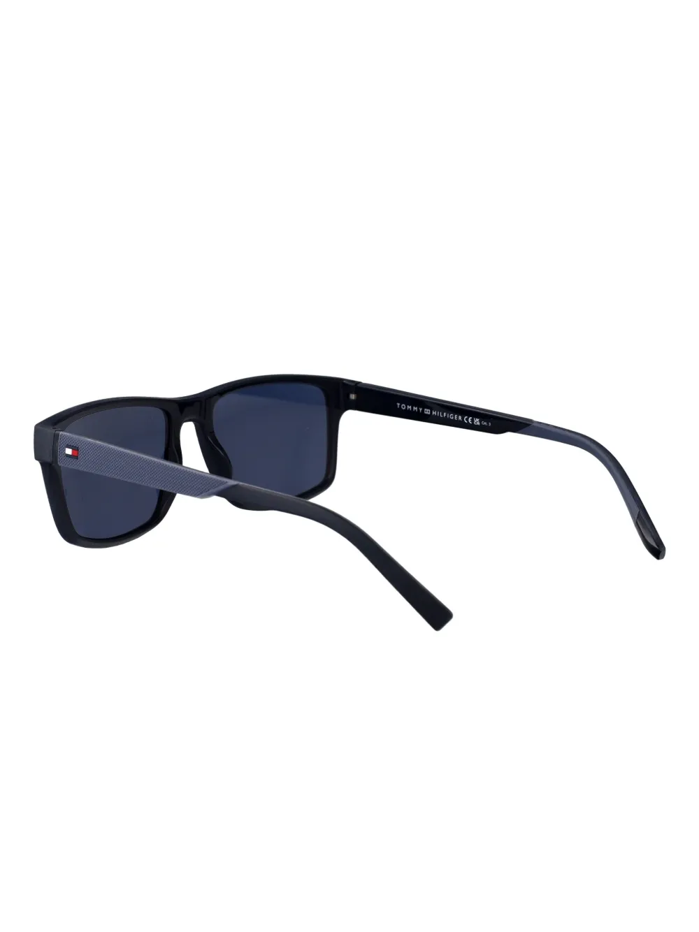 Tommy Hilfiger TH2142 S zonnebril met rechthoekig montuur Blauw