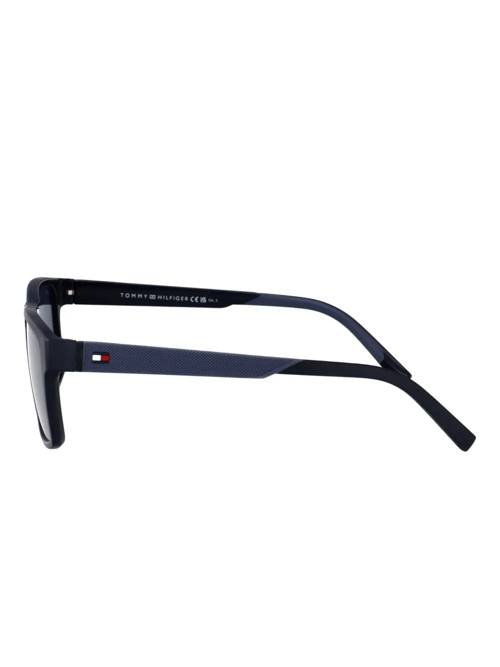 Tommy Hilfiger TH2142 S zonnebril met rechthoekig montuur Blauw