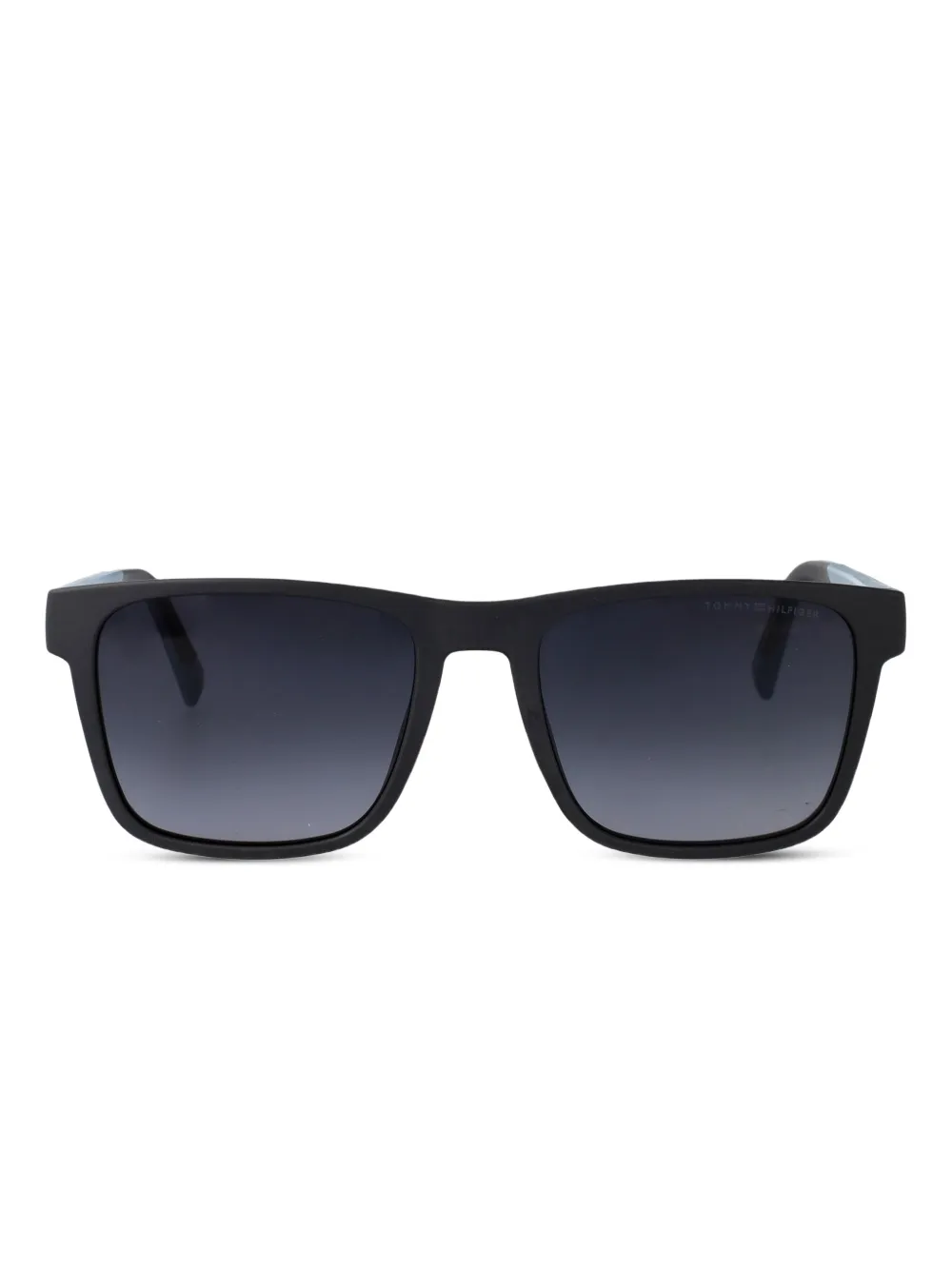 Tommy Hilfiger スクエアフレーム サングラス - グレー Tommy Hilfiger スクエアフレーム サングラス - グレー