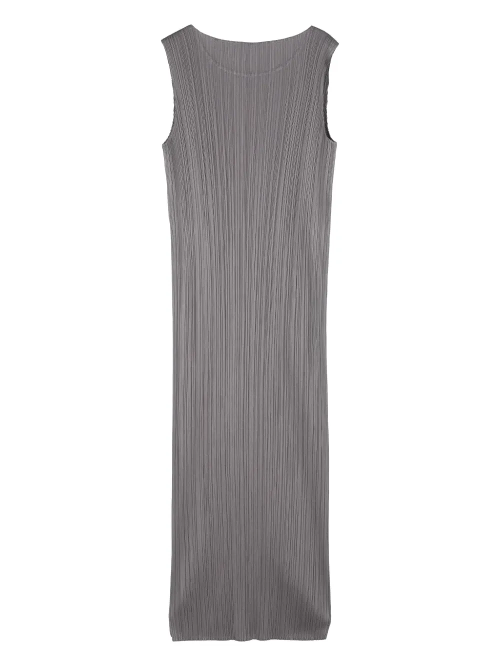 Pleats Please Issey Miyake Mouwloze jurk - Grijs
