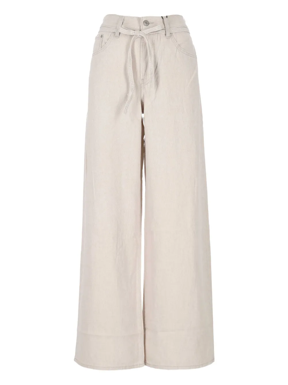 Levi's tie-waist wide-leg jeans | Neutrals | Image 1