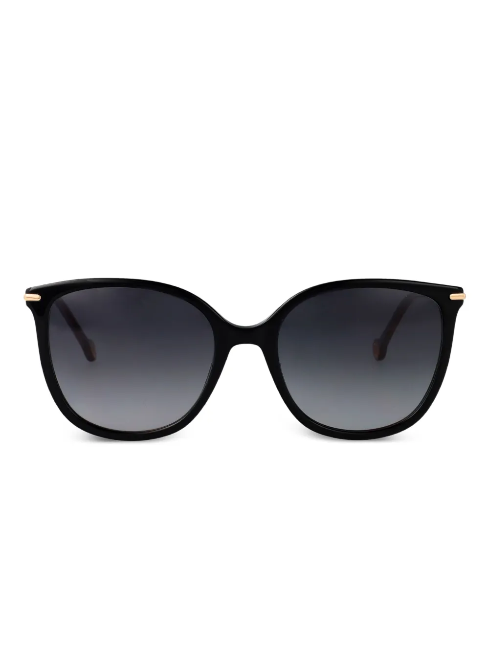 Carolina Herrera Her zonnebril met cat-eye montuur Zwart