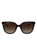 Carolina Herrera Her tortoiseshell square sunglasses - Brown
