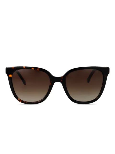 Carolina Herrera Her tortoiseshell square sunglasses