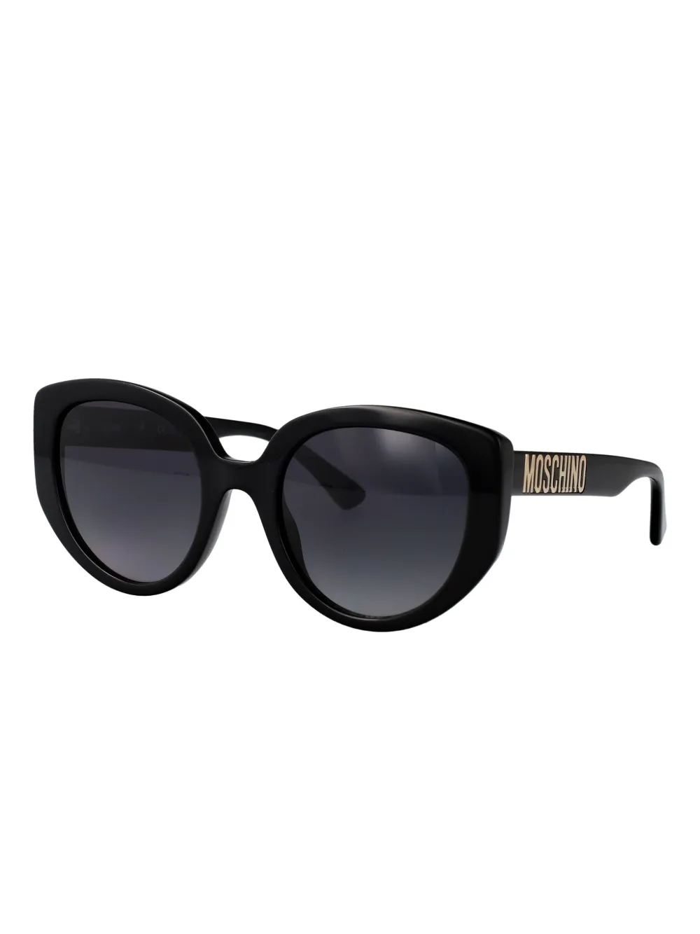 Moschino Eyewear MOS173 S logo-plaque sunglasses Zwart