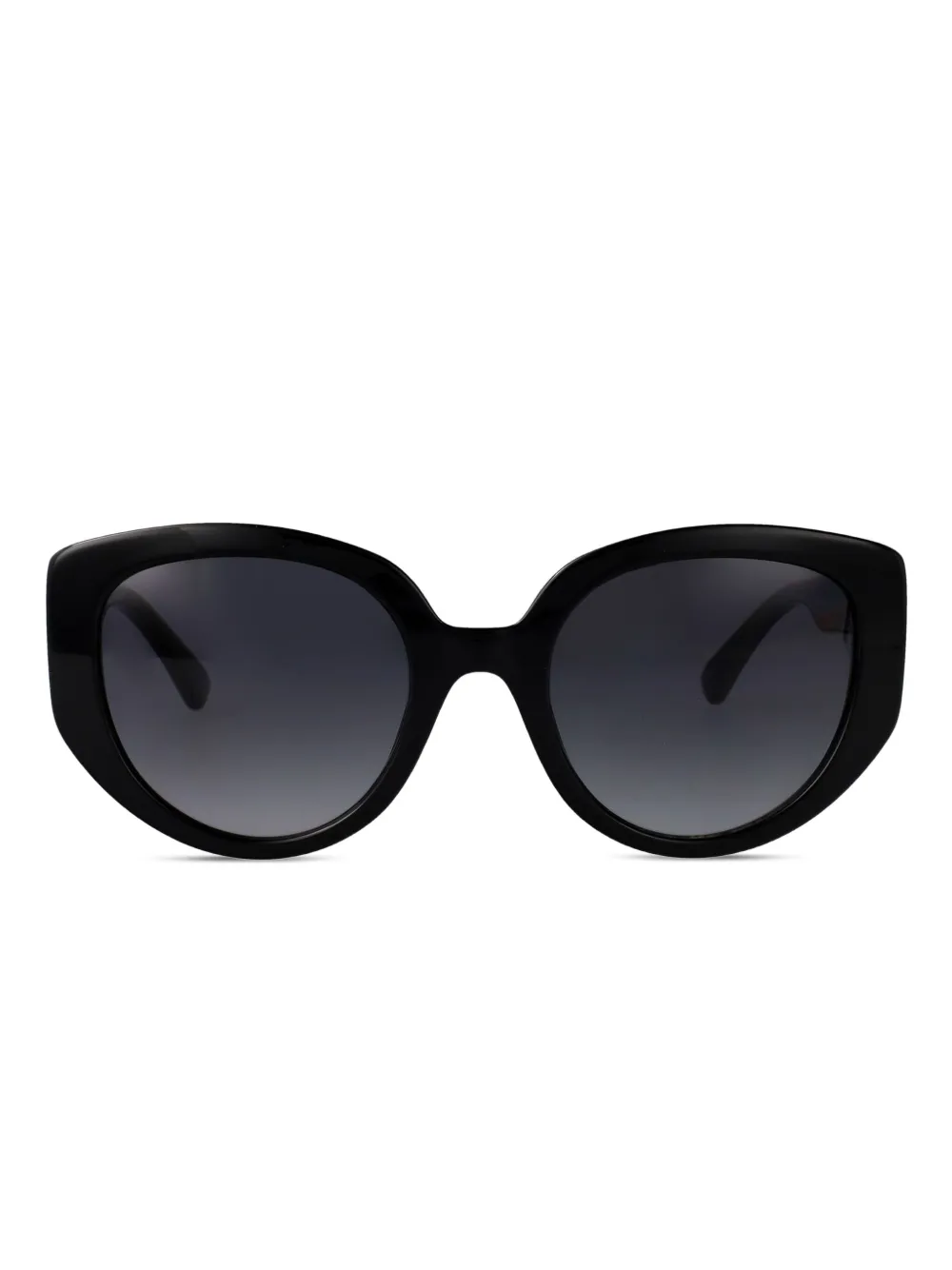 Moschino Eyewear MOS173 S logo-plaque sunglasses Zwart