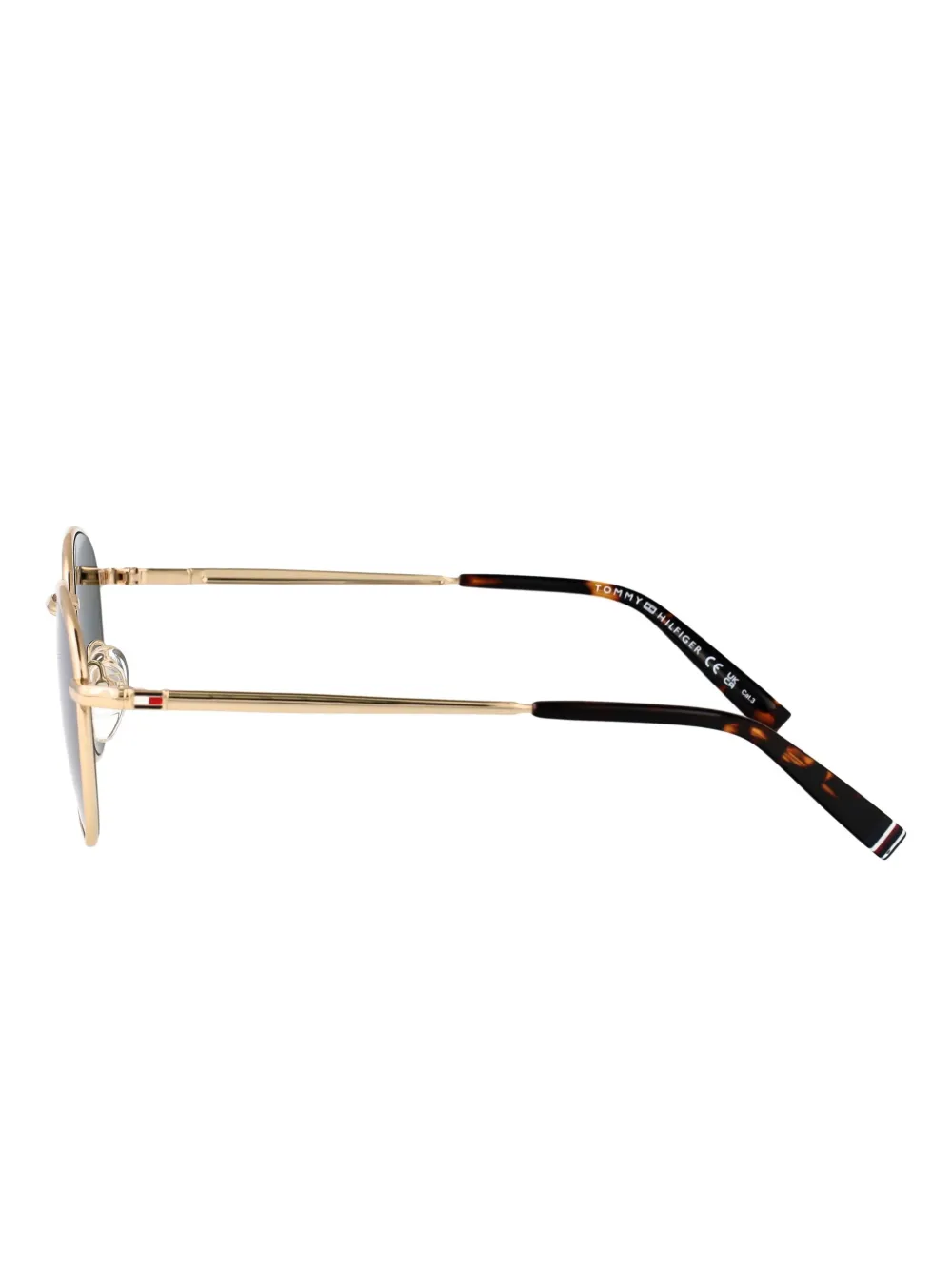 Tommy Hilfiger TH2217 S pantos-frame metal sunglasses Goud