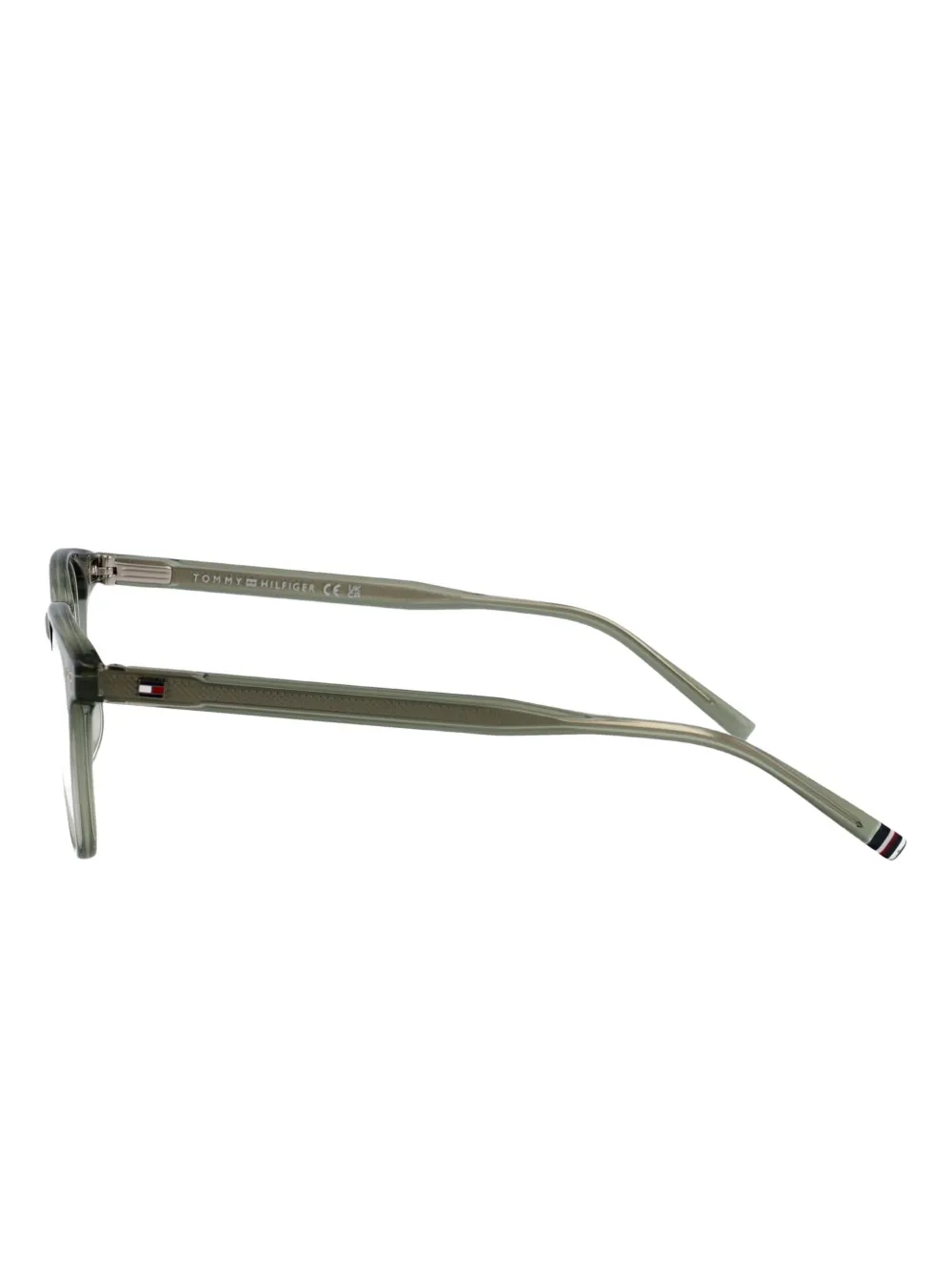 Tommy Hilfiger Bril met vierkant montuur Grijs