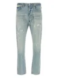 Polo Ralph Lauren paint-splattered straight jeans - Blue