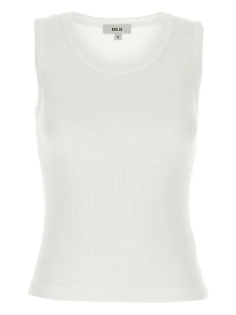 AGOLDE ribbed sleeveless top