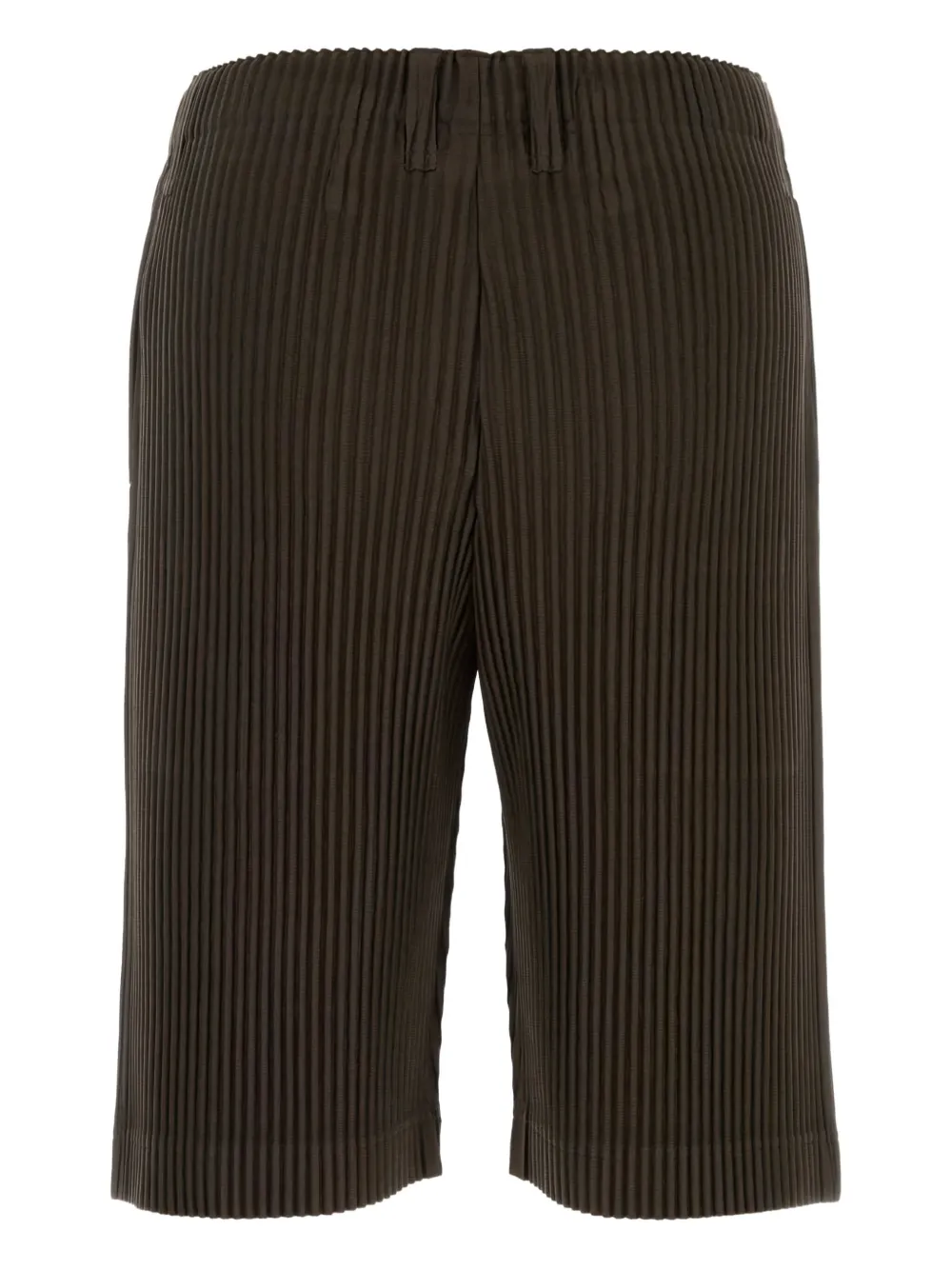 Homme Plissé Issey Miyake Bermuda shorts met plissé-effect - Zwart