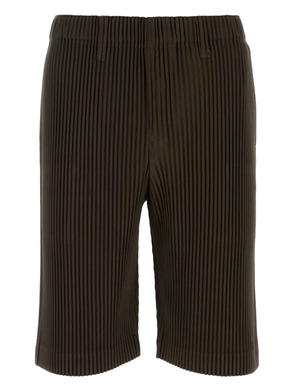 Homme Plissé Issey Miyake Bermuda shorts met plissé-effect Zwart