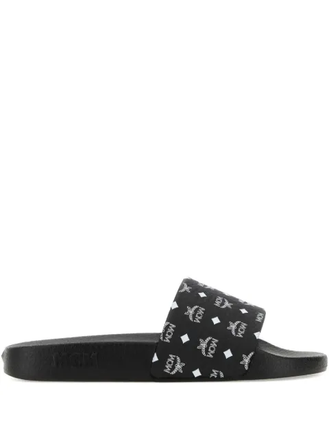 MCM monogram slides
