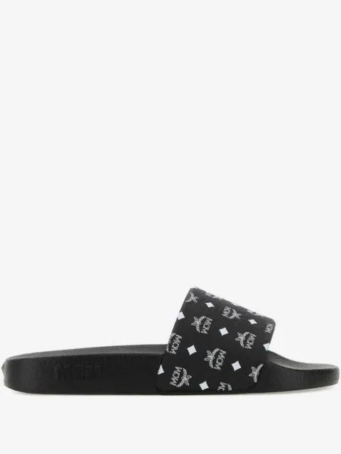MCM monogram slides