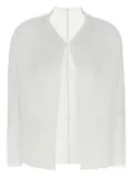 Issey Miyake open-front cardigan - White