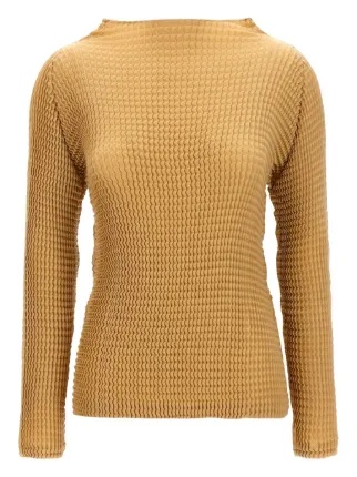 Issey Miyake ロングスリーブ トップ | ニュートラル | FARFETCH JP