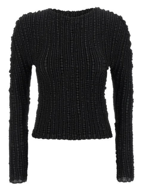 Issey Miyake Jellyfish Pleats long-sleeve top