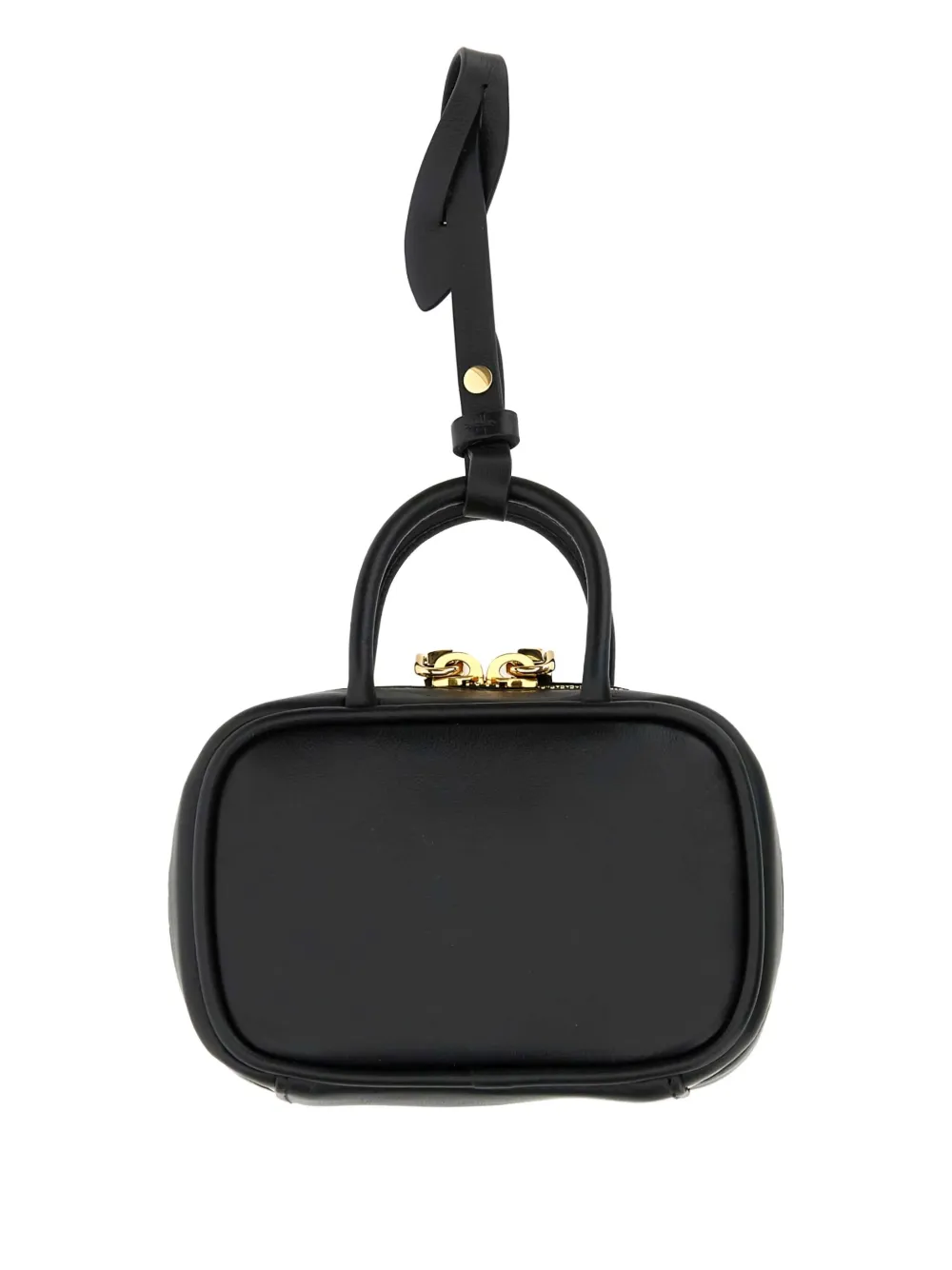 Miu Miu embossed-leather top-handle keychain | Image 2