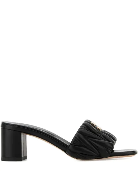 Miu Miu 55mm quilted slide sandals