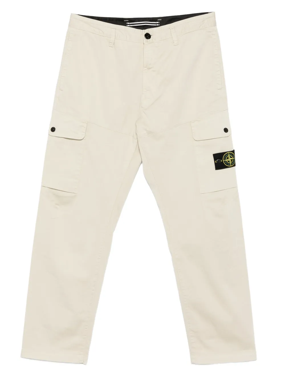 Stone Island Broek met cargo zak Beige