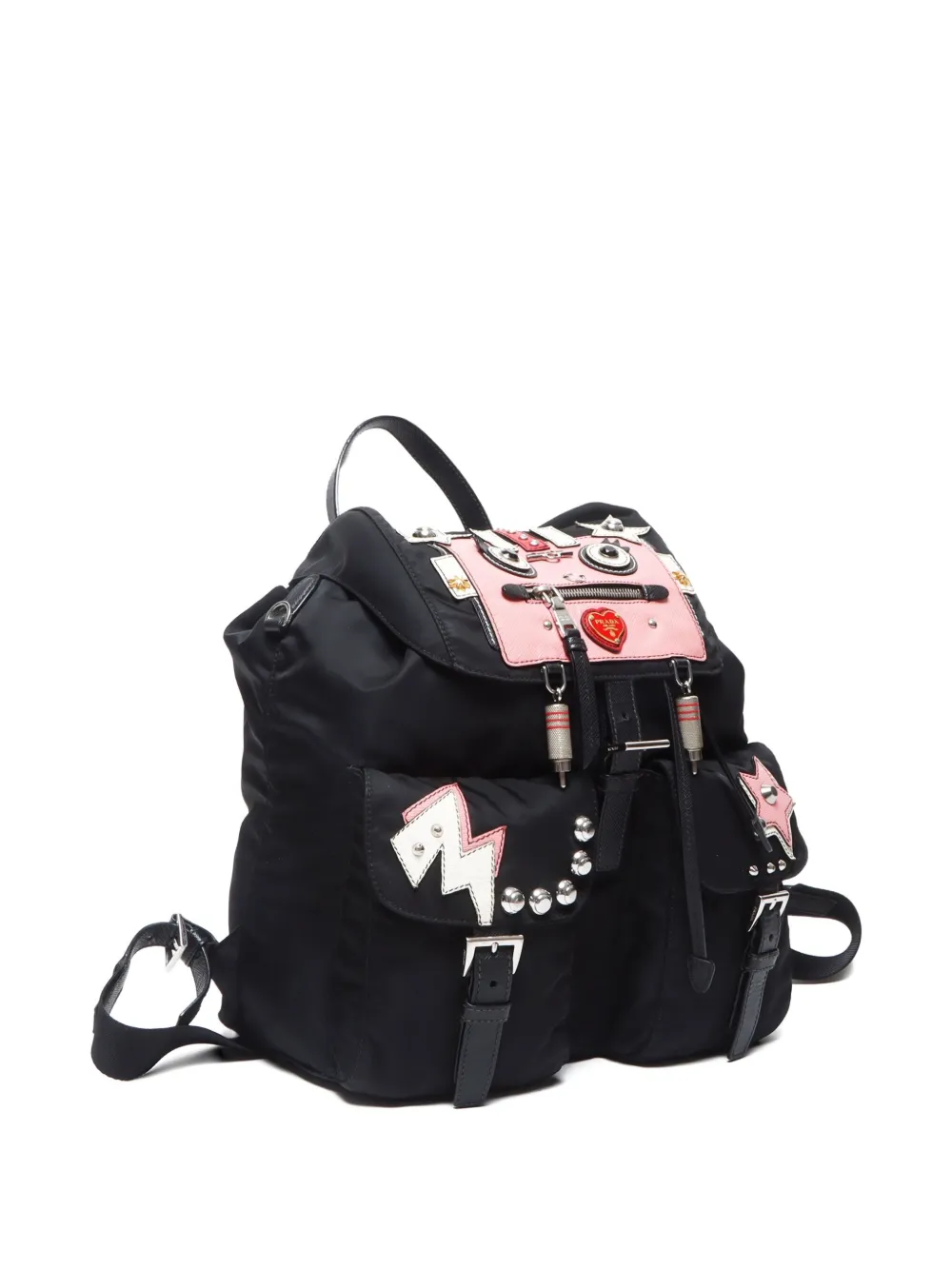 Pre-owned Prada 2000s Robot Backpack