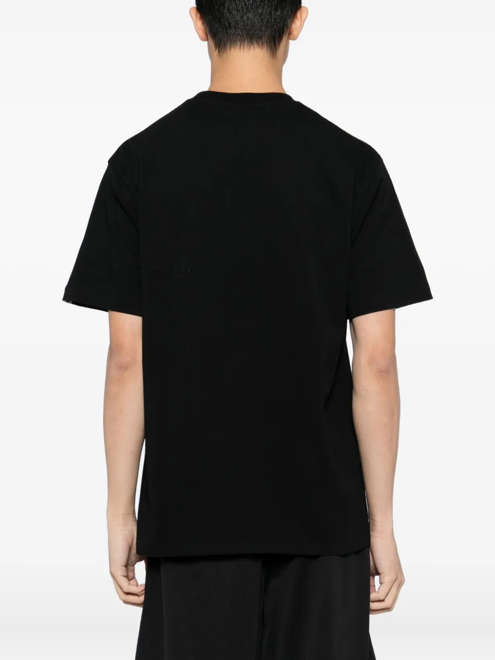A BATHING APE T-shirt met print Zwart