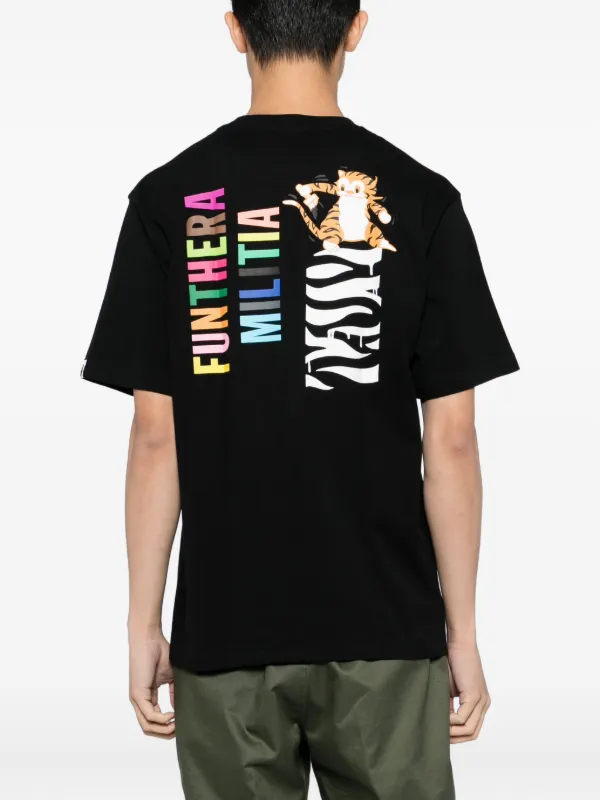 A BATHING APE® タイガー Tシャツ | ブラック | FARFETCH JP