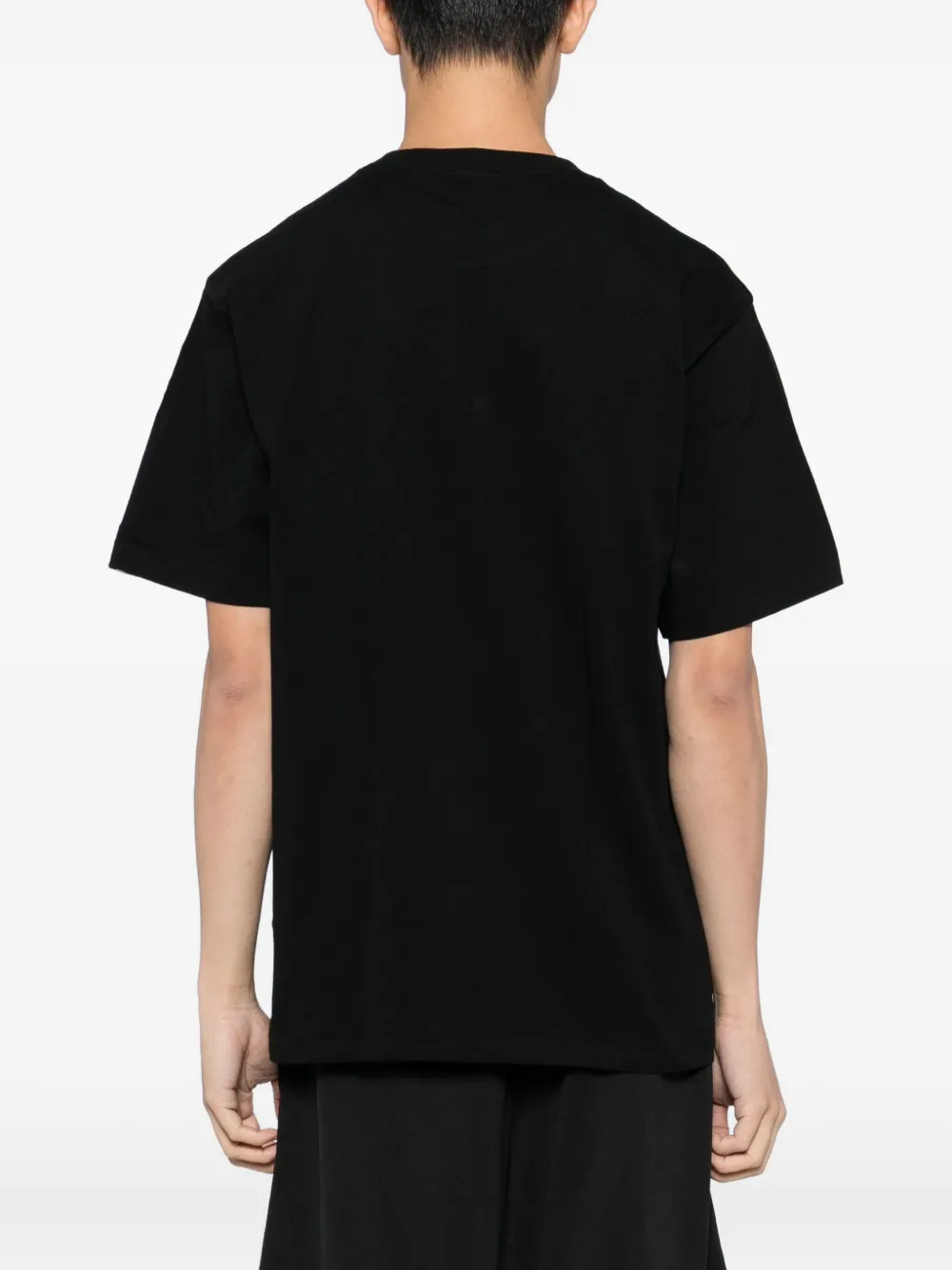 A BATHING APE T-shirt met print Zwart