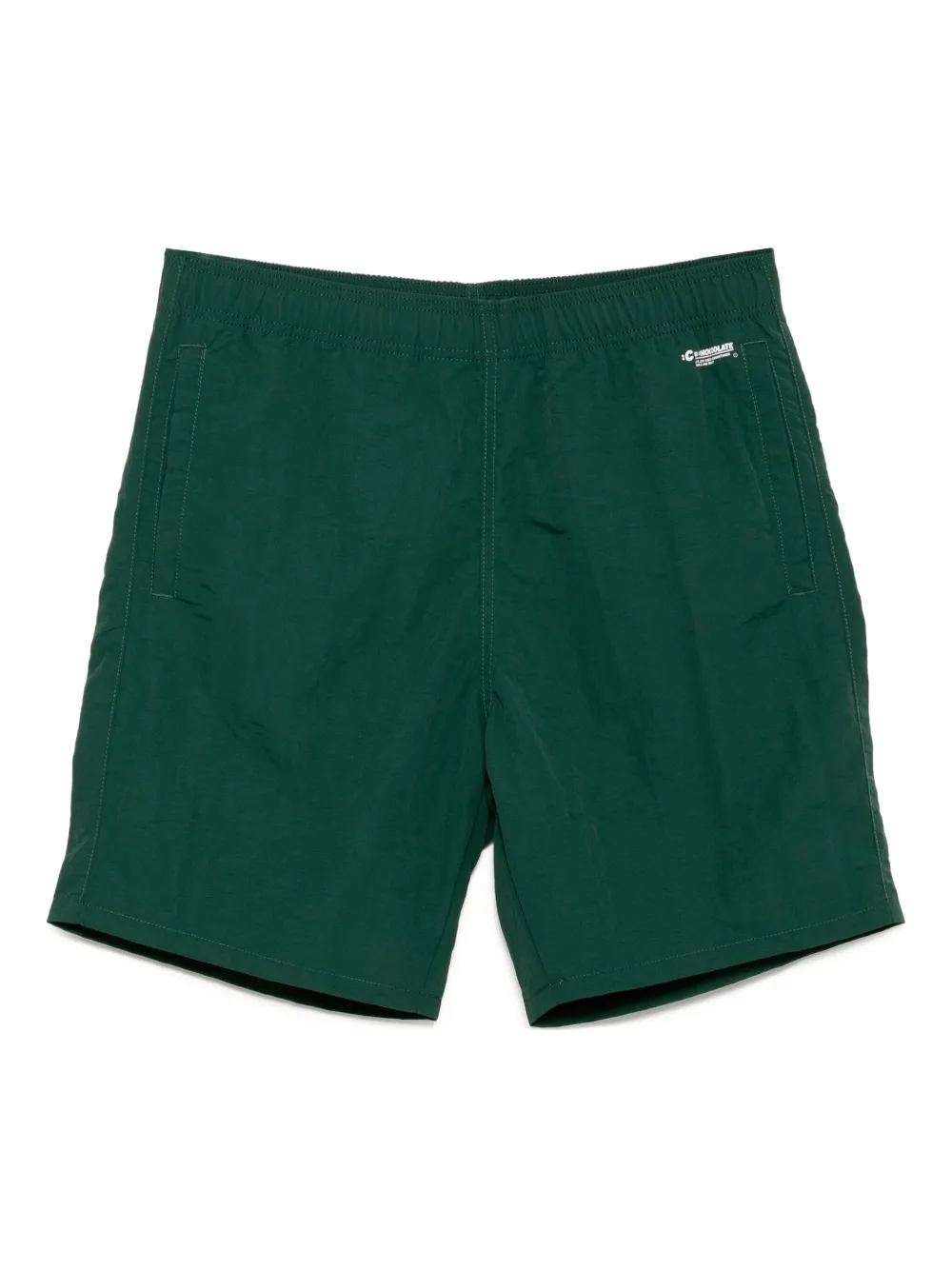 CHOCOOLATE Trainingsshorts met logo Groen