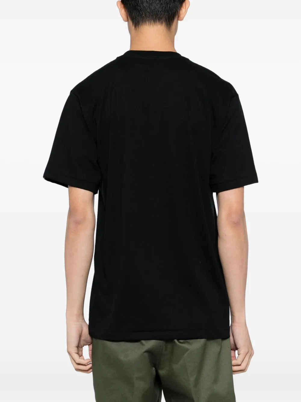 A BATHING APE T-shirt met print Zwart