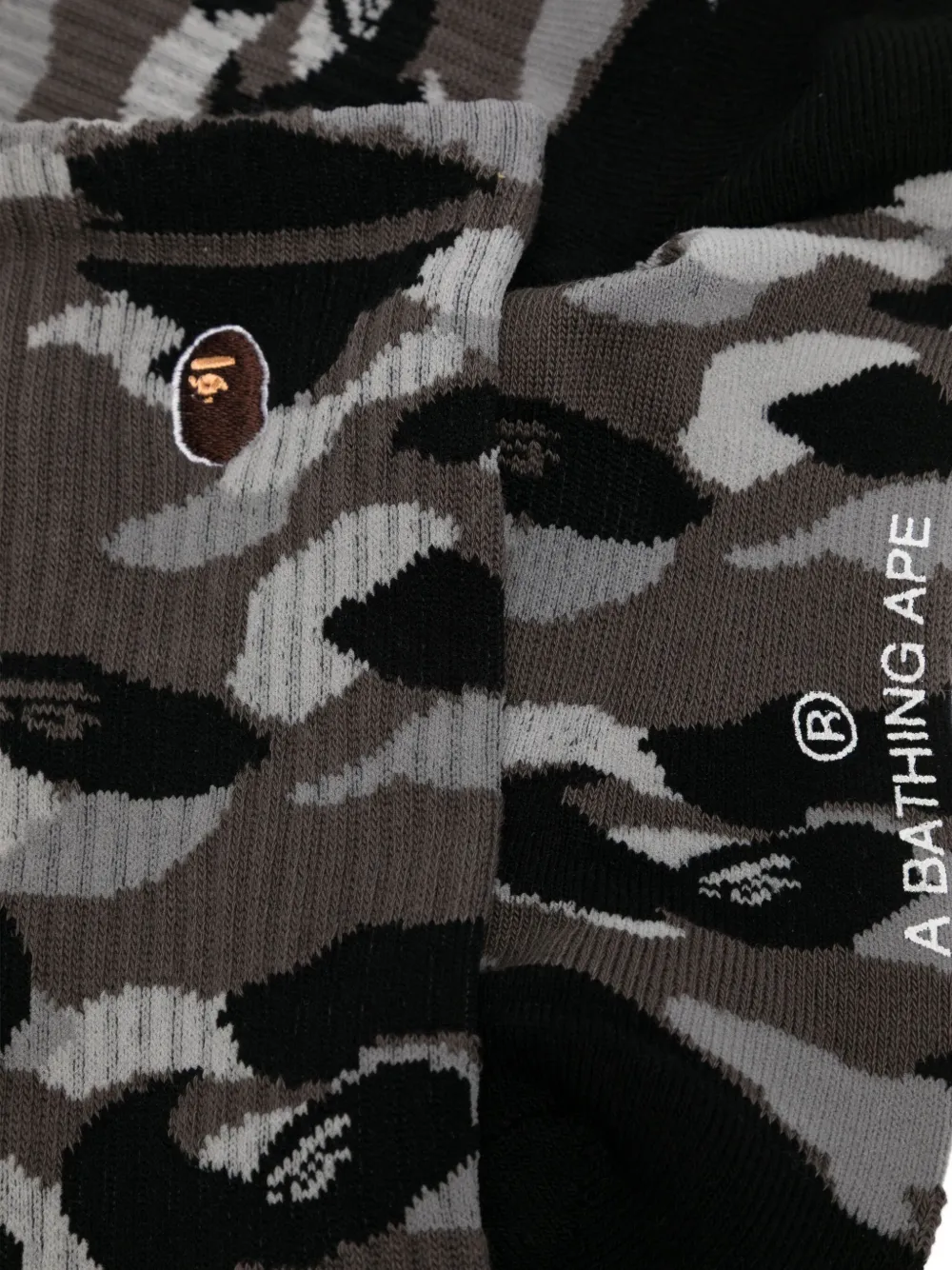 A BATHING APE® 1st Camo Ape Head socks | Image 2