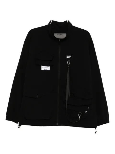 Musium Div. chamarra con bolsillos