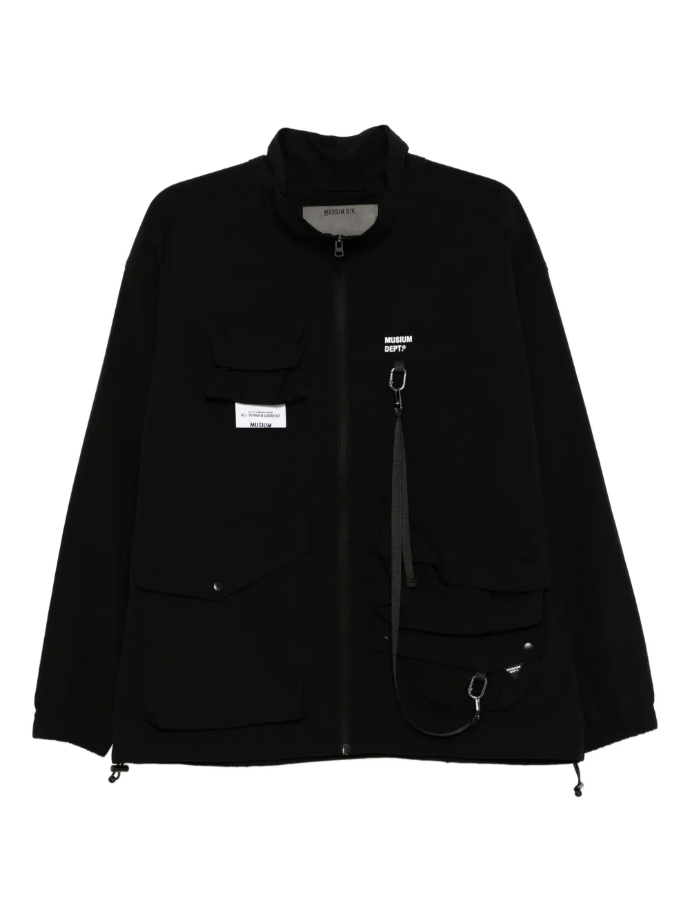 Musium Div. multi-pocket jacket | Black | Image 1