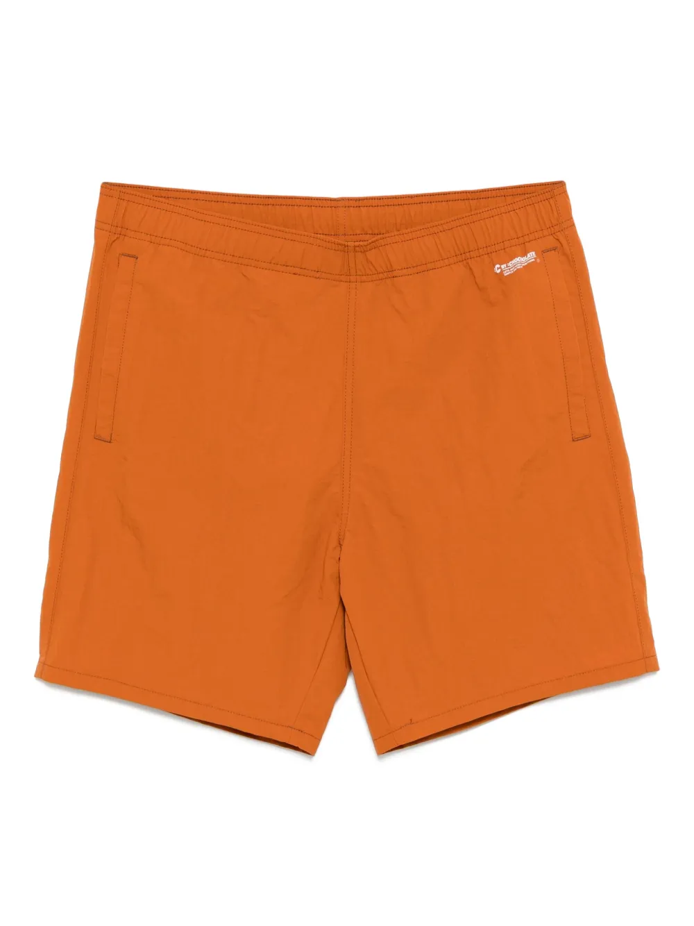 CHOCOOLATE Shorts met logoprint Oranje