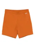 CHOCOOLATE logo print shorts - Orange
