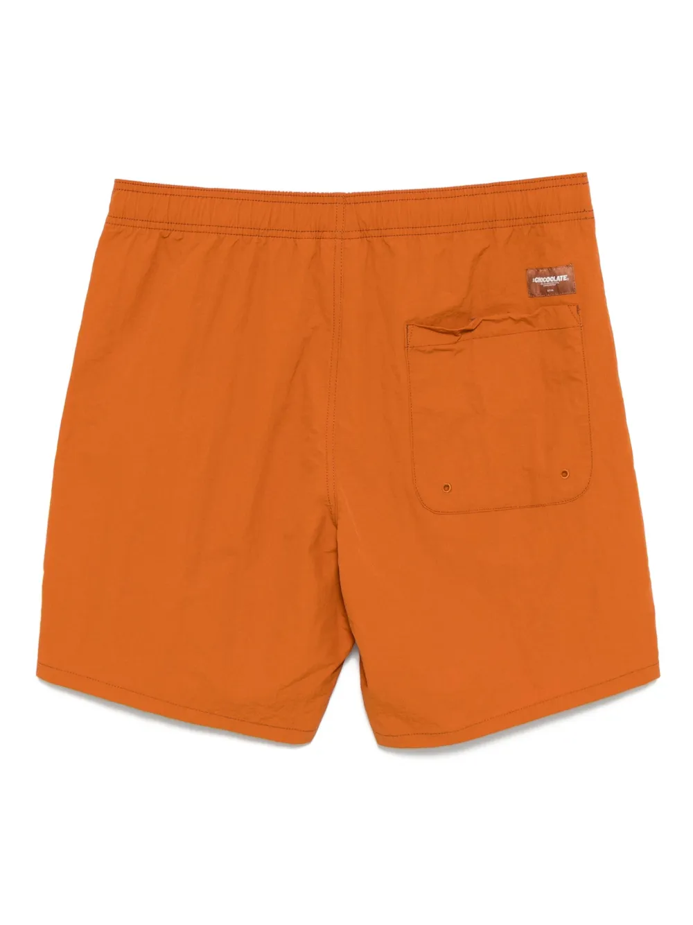CHOCOOLATE Shorts met logoprint Oranje