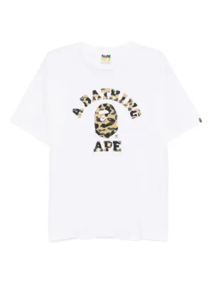 A BATHING APE® ロゴ Tシャツ | ホワイト | FARFETCH JP